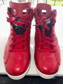 Jordan Air Jordan 6 Spizike History of Jordan Red 694091-625 Men's Sneaker