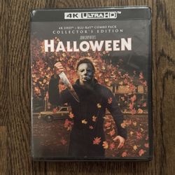 brand new sealed 4k blu ray halloween collectors edition 1978 bluray 