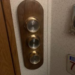 Springfield Barometer Thermometer. 