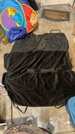 Black Tesla Seat Cover for dogs