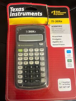 TI-30Xa Scientific Calculator