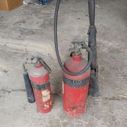 Antique Vintage Fire Extinguisher