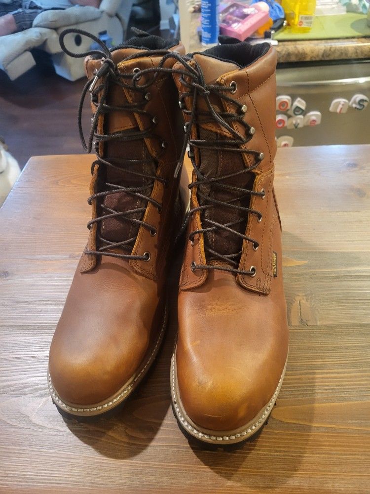 Mens Steel Toe Work Boots