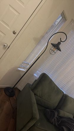 Industrial Cage Floor Lamp