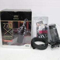 MXL 770X Multi-Pattern Condenser Microphone Mic Kit NEW
