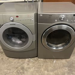 Kitchen Aid Washer And LG Electric Dryer