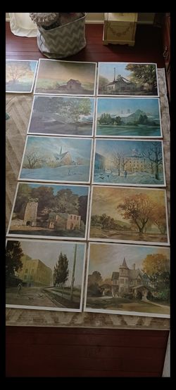 Artwork - 1980 "HUDSON" Lithographs 