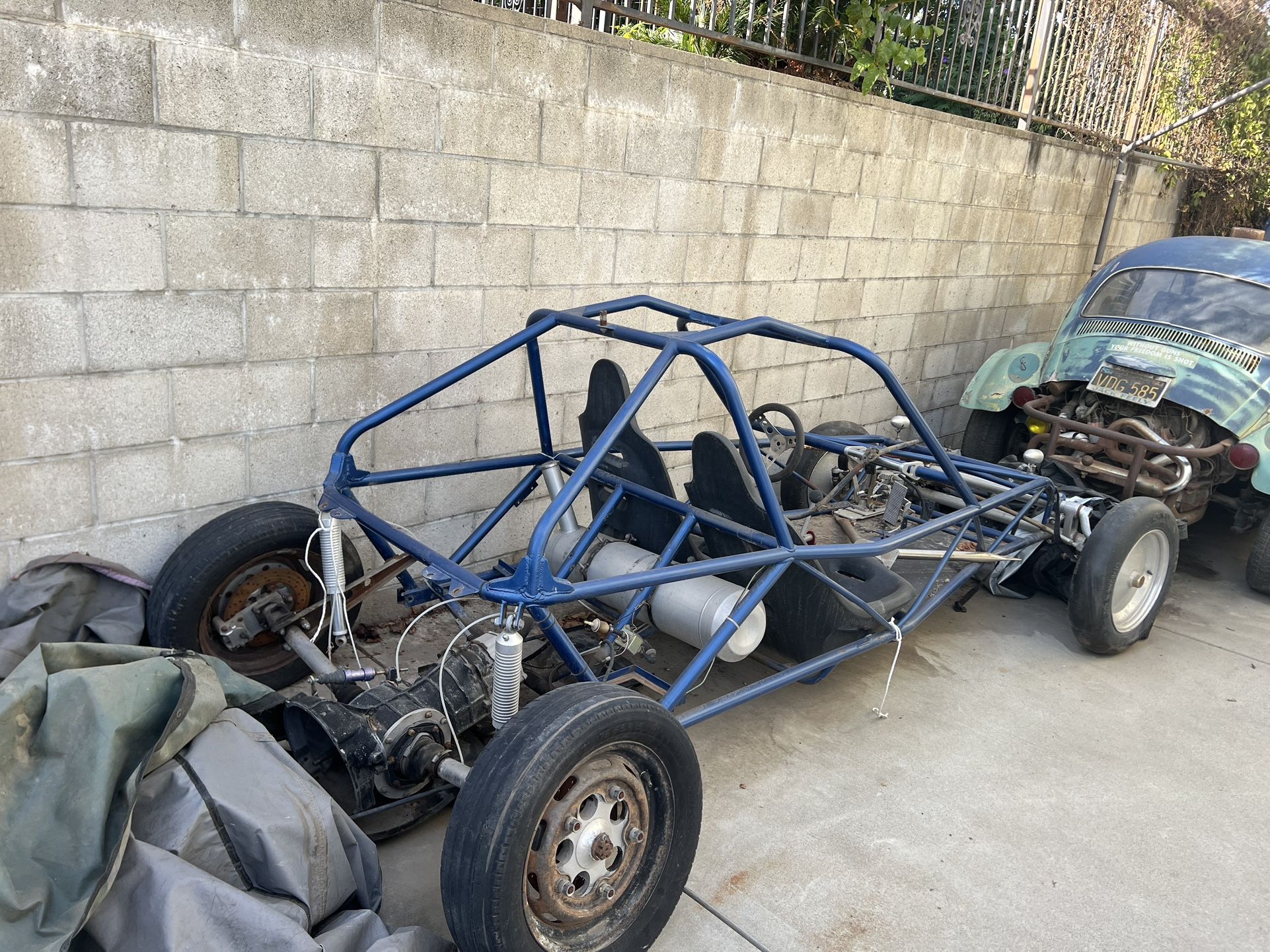 Sandrail Frame And Mid Engine Transmission