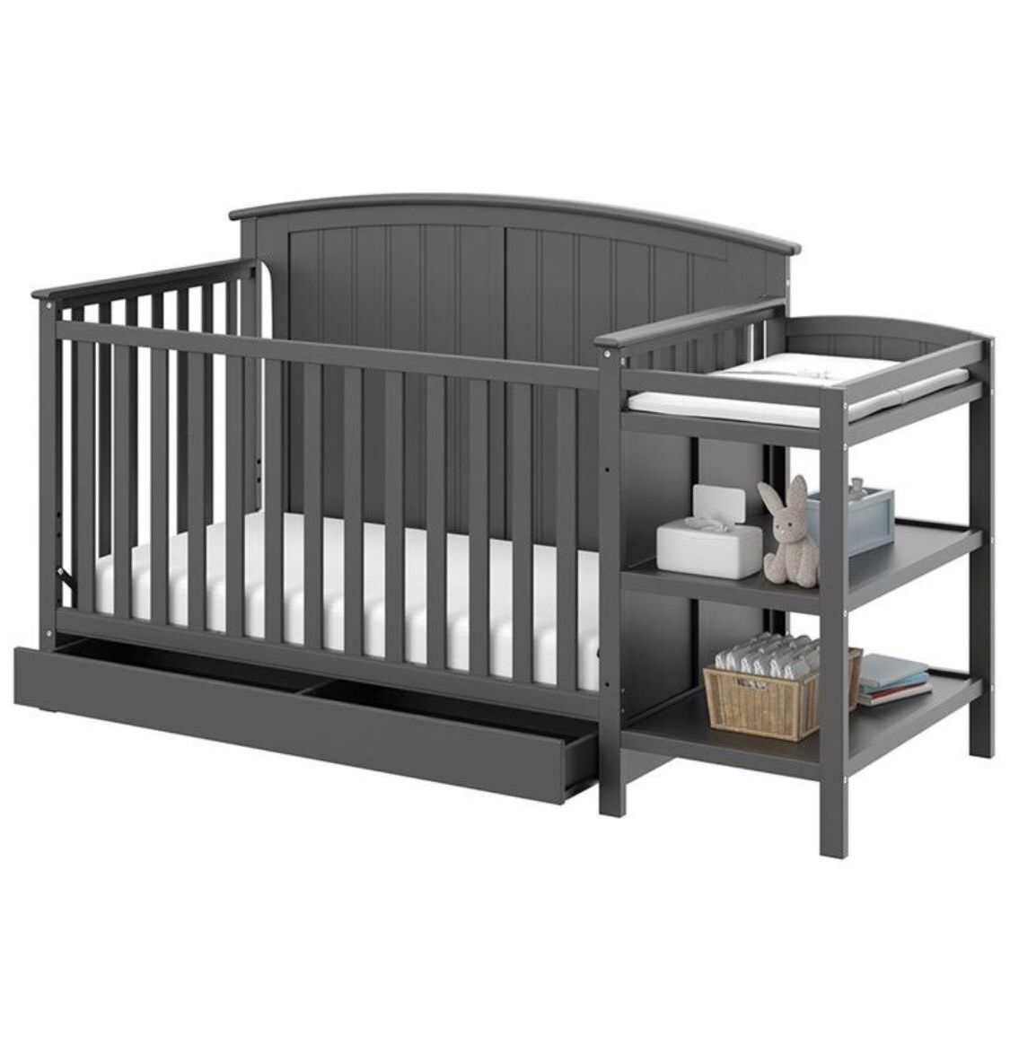 Brand new Storkcraft 4 in 1 crib and mattress