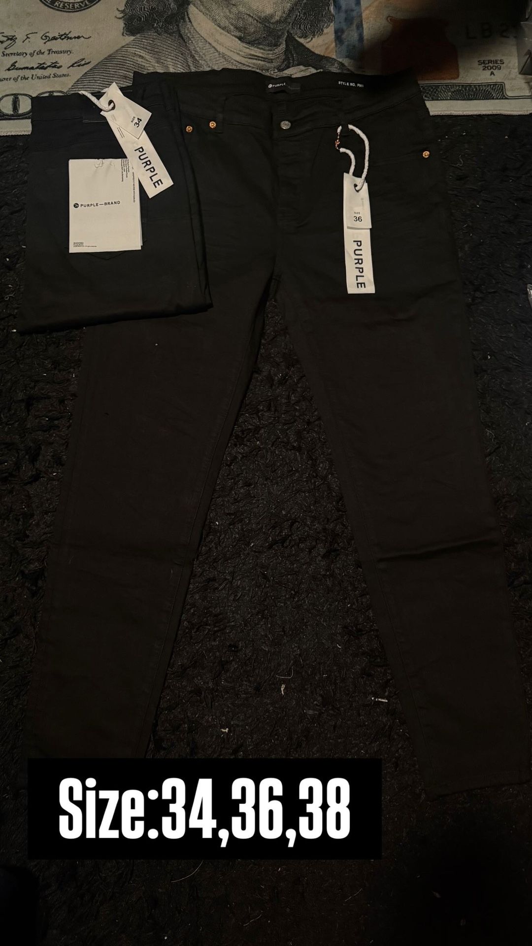 Purple Jeans And Kusubi Jeans 