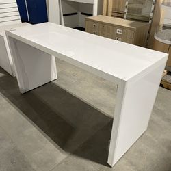 Glossy Finish White Table