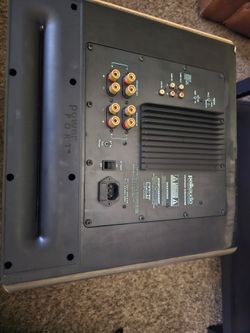 Polk vintage subwoofer  for parts  not powering up