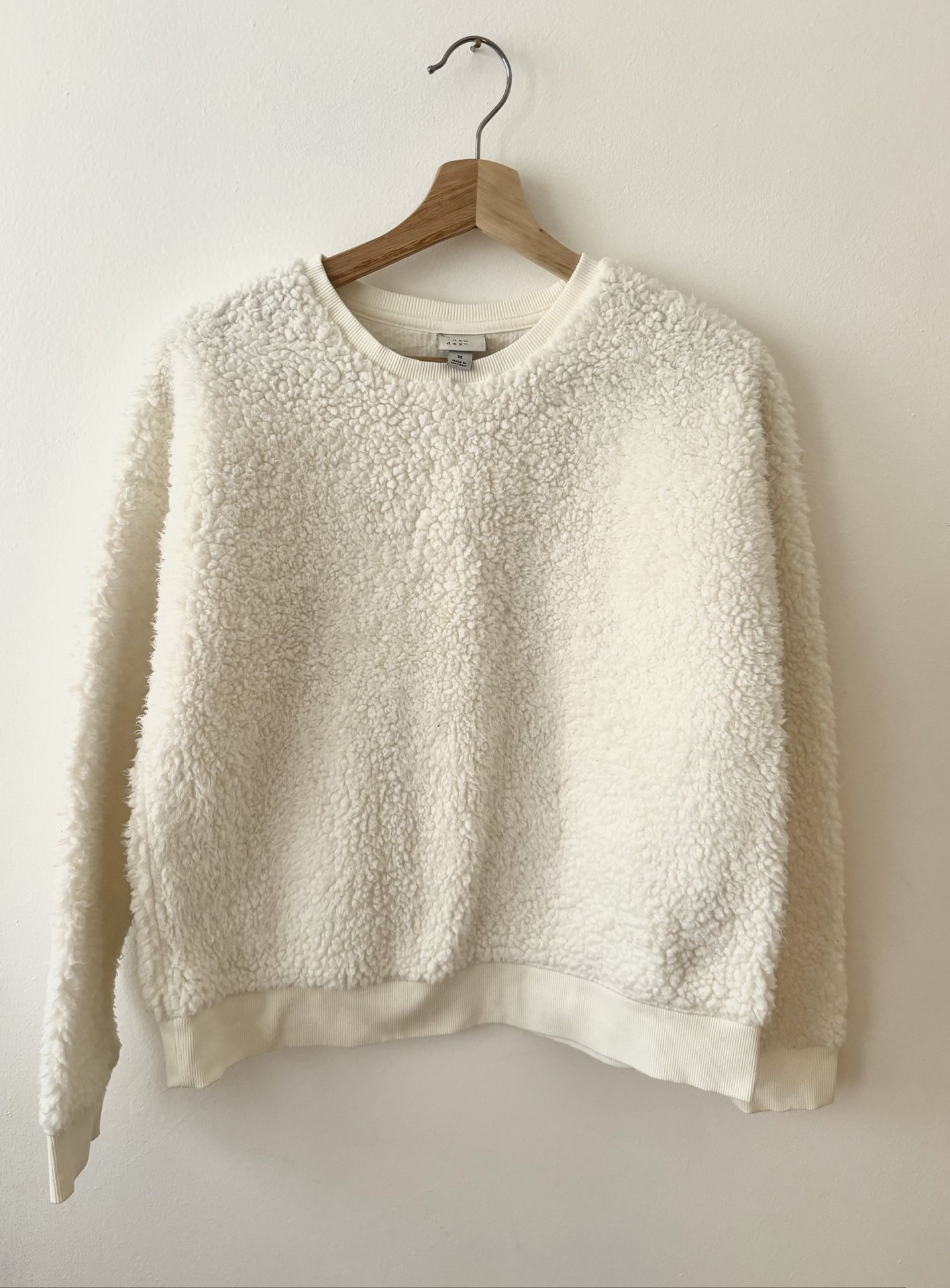 Women’s Sherpa Fleece Pullover • A New Day Target (M)