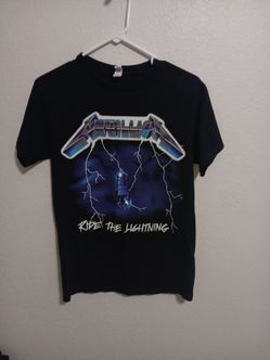 METALLICA RIDE THE LIGHTNING T- SHIRT