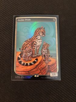 MTG Ocelot Pride Game Day Store Championship Promo FOIL Card