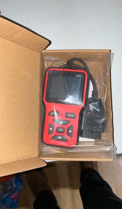 OBD2 Diagnostic Scanner Code Reader – Check Engine Light Reset Tool for Most 1996+ Vehicles