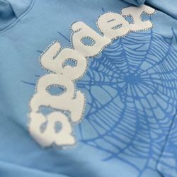 Sky Blue Spider Hoodie