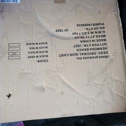 Black Teacher Cart- Never Opened Or Used 