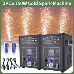2 Cold Spark Machines 