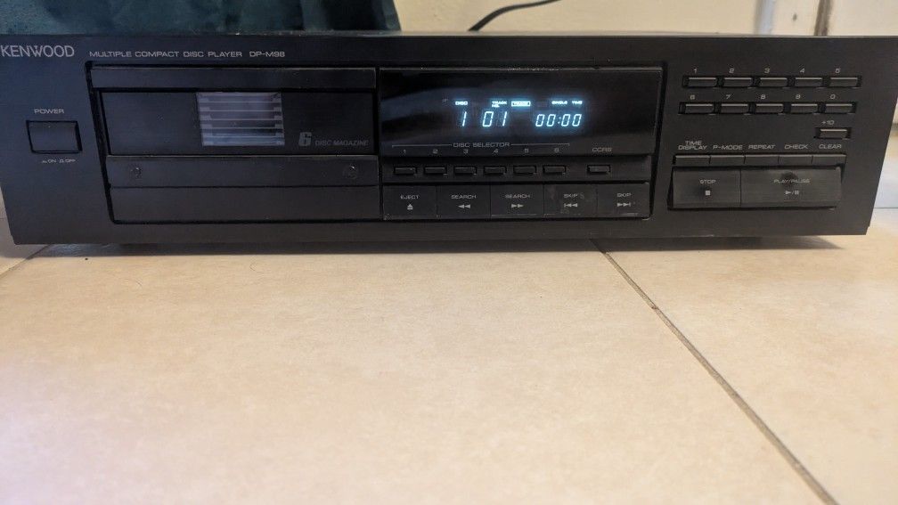 Vintage Kenwood DP-M98 Disc Player