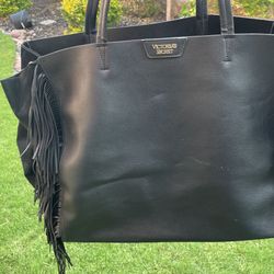 Victoria’s Secret Black Leather Purse 