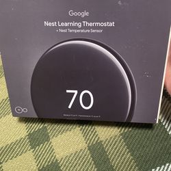 Brand New Goggle Neat Learning Thermostat 70