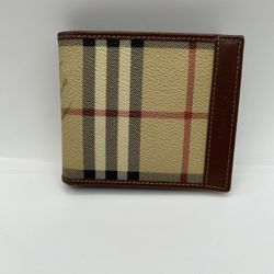 Authentic Burberry Wallet