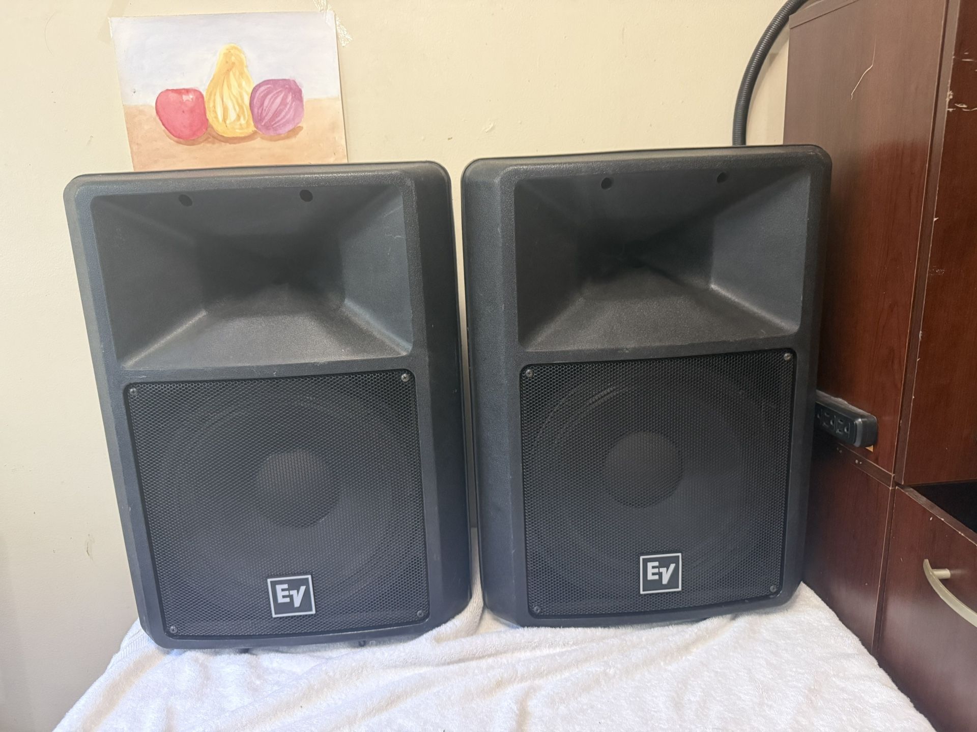 EV SX100 PA Speakers
