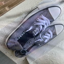 All Star Converse Chuck Taylor With Black And White Stripes 