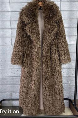 Winter, Fashionable, size large new Versatile, Casual, Elegant, Niche, Party, Shopping, Faux Fur, Medium Length,...