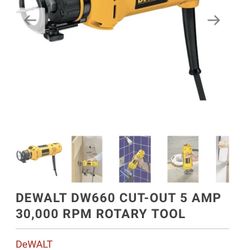 DeWalt Cut-Out Tool 5amps