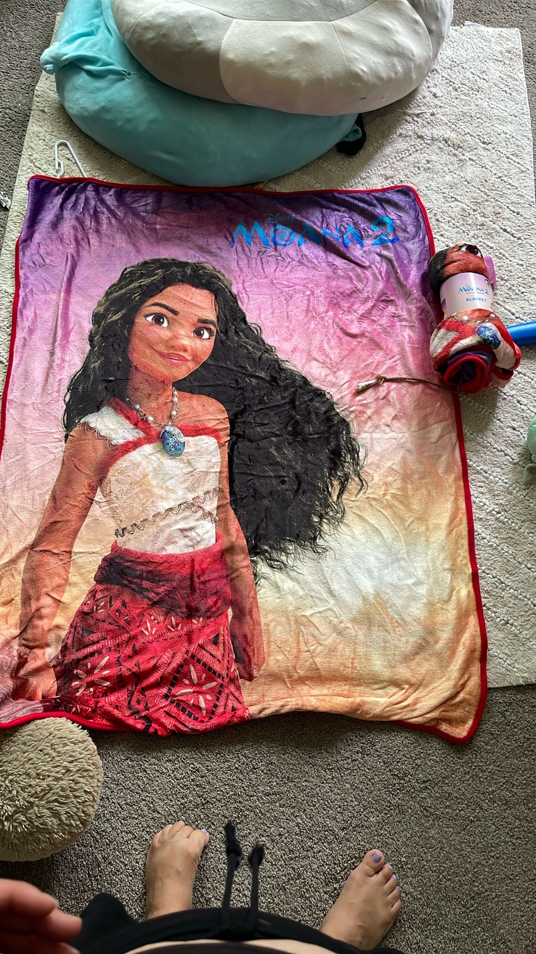 Disney Moana 2 blanket 