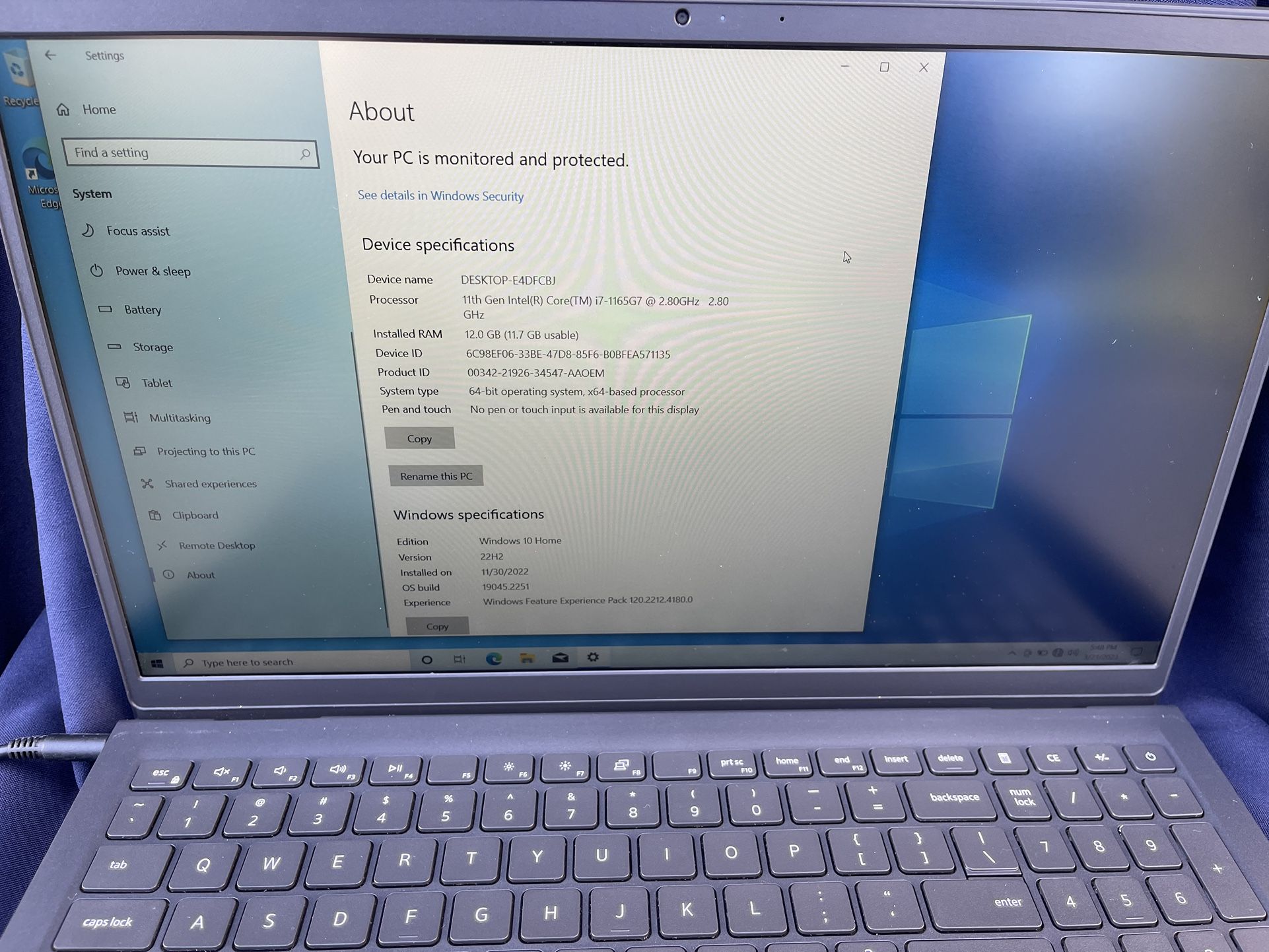 Inspiron 15, 15.6” 3511