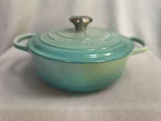 Le Creuset 3.5qt Sauteuse Cool Mint