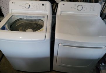 Lg Washer & Dryer Set