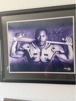 Bo Jackson signed authenticated 16x20