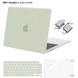 Mac Book Pro Air 13 Inch Keyboard Cover Case And Screen Protector Brand New Never Used 