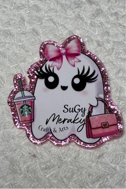 Beauty 👻 Ghost 🎀 w/ ice coffee🧋