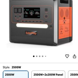 Solarplay Portable Power Station Brand New