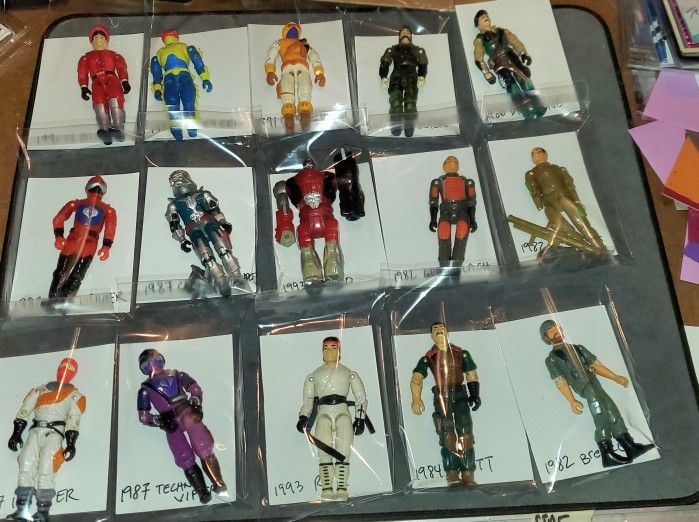 Lot Of 15 Vintage G I Joe's 1980's-90's As Is All Limbs Are Connected All For $200