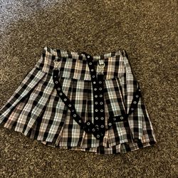 Plaid Skirt