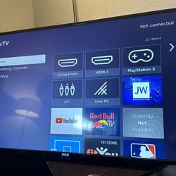 43’ RCA SMART TV WITH ROKU 