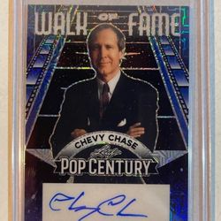 Chevy Chase - Leaf Pop Century Autographed Card