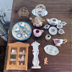 Small Miniatures Doll House Dollhouse Size Decor  Items