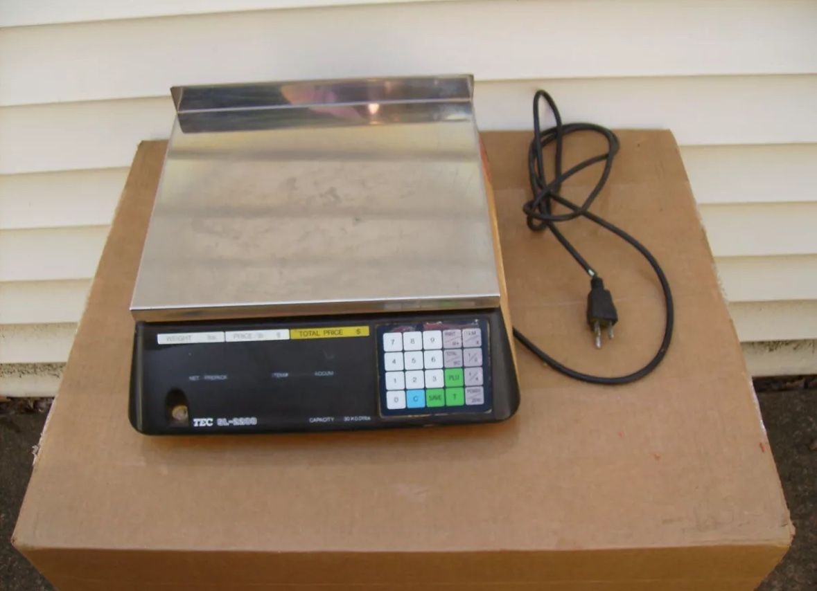 TEC SL-2200 Digital Computing Scale 30lbs Commercial Food Scale