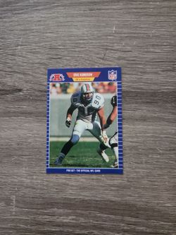 Eric Kumerow Pro Set NFL Football Card