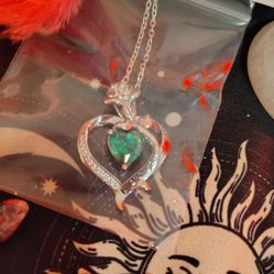The Shadow Garden Heart Necklace 