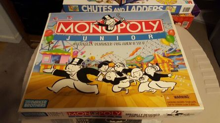 Vintage 1(contact info removed) Parker Brothers Monopoly Junior