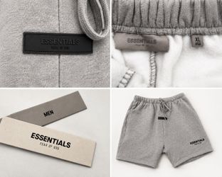 Essentials Shorts Dark Oatmeal XL