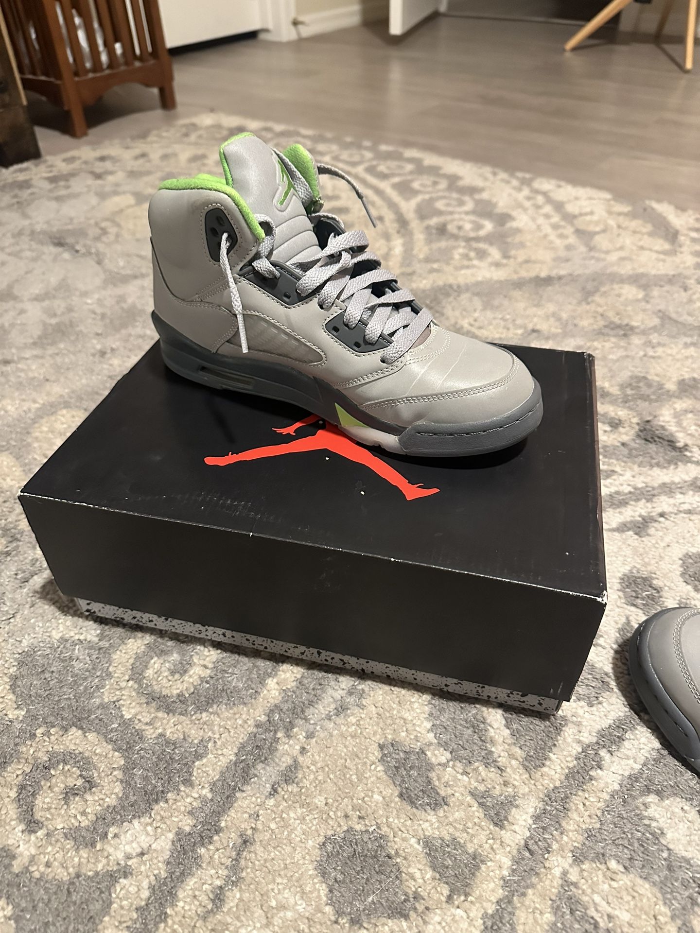 Jordan 5 Green Bean